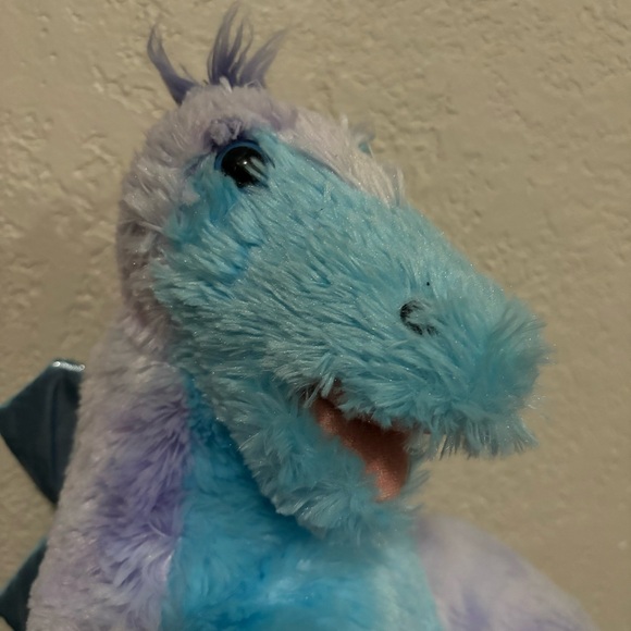 🔥5 for $25🔥 Build A Bear Workshop Purple & Blue Spiked Dinosaur Plush - Picture 6 of 8